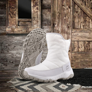 Bottes d'hiver imperméables mi-mollet pour hommes et femmes, haute qualité, chaudes, fourrées, antidérapantes, à plateforme, pour la marche et la randonnée en extérieur - Product Image 2