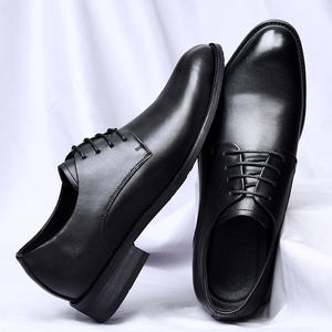 Nouvelles chaussures décontractées italiennes pour hommes, chaussures habillées formelles, chaussures en cuir de luxe pour hommes, chaussures derby - Product Image 2