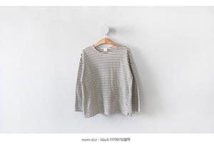 Sudadera de Algodón a Rayas Blancas y Negras con Etiqueta Personalizada para Niña, de China Alibb - Product Image 6