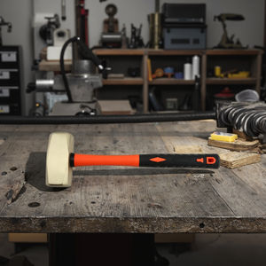 Traîneau à marteaux en bronze aluminium 0.5KG démonté avec manche en fibre <span class=keywords><strong>de</strong></span> verre pour l'industrie chimique du gaz naturel du machiniste Hammerin - Product Image 6