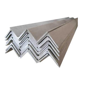 Barras de acero en forma de L de carbono Q235 Q345 de alta calidad, acero angular de Metal suave para construcción de edificios - Product Image 1