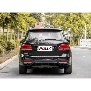 Accessoires de voiture Feux de calandre de pare-chocs avant arrière modifiés pour benz <span class=keywords><strong>ML</strong></span> W166 13-15 Mise à niveau vers le modèle GLE166 <span class=keywords><strong>AMG</strong></span> 16-19 - Product Image 5