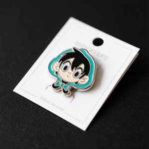 Badge en émail dur personnalisé, logo anime, insigne de revers en métal, thème Space Marine, personnage de dessin animé, cadeau moderne 3D à collectionner - Product Image 1