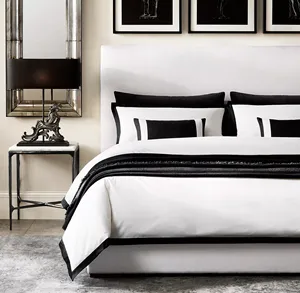Cabecera Tapizada en Tela de Lujo Estilo Americano Clásico Sassanid OEM - Product Image 4