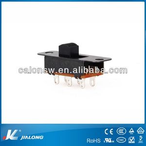 SS-22G26 2 vị trí 6-pin 2p2t trượt chuyển đổi 2 chiều On/Off chuyển đổi với 0.5A 50vdc Điện áp tối đa KC chứng nhận - Product Image 3