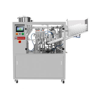 Lishui Lark Chemical Commodity Packaging Máquina selladora ultrasónica de llenado neumático automático personalizado para tubos cosméticos 304 - Product Image 2