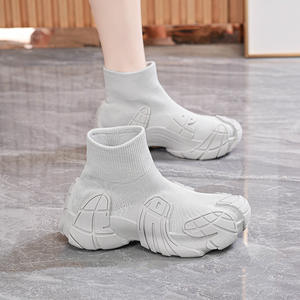 2025 en çok satan moda Trendy ayakkabı nefes örgü Sneaker artı boyutu 45 46 yürüyüş tarzı ayakkabı kadın çizmeler - Product Image 4