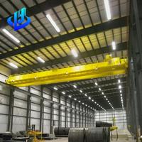Edificio Industrial de Acero Prediseñado con Puente Riel para Grúa de 3T, 10T, 32T, 50T, 100T, 250T