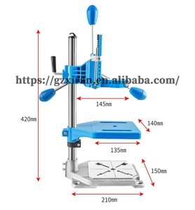 Herramienta portátil de bricolaje multiusos, soporte de taladro de banco fijo para carpintería, Mini-micro, ajustable, de alta precisión - Product Image 5