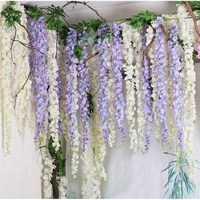 LUYI Rumput Pampas Delphinium Hyacinth Buatan Berumbai, Tangkai Besar, Dekorasi Rumah & Pernikahan - Semi-manual