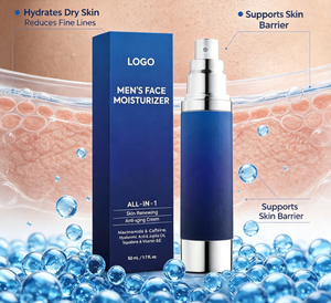 6-in-1 <strong>Men's</strong> Anti-Aging Wrinkle Cream Collagen Hyaluronic Acid Niacinamide for Dark Spot Removal Eye Bags Treatment Day Use 60 - Product Image 2