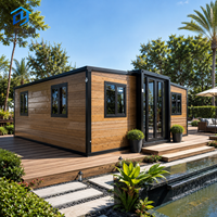 Casa Contenedor Portátil Expandible, Estructura de Acero Resistente, Cabaña Modular Prefabricada para Campamentos de Trabajo, Unidad de Vivienda Temporal de Emergencia