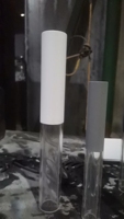 Nouveau système de revêtement en céramique de verre de Quartz Fusion Plasma Spray pour la résistance aux hautes températures avec noyau de roulement de moteur PLC