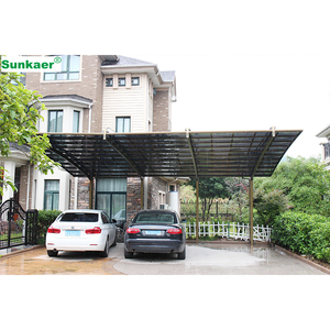 <span class=keywords><strong>Tettoia</strong></span> Parasole per Auto da Esterno in Policarbonato, Pensilina per Parcheggio Auto, Carport a <span class=keywords><strong>Sbalzo</strong></span> Fornito dal Produttore - Product Image 2