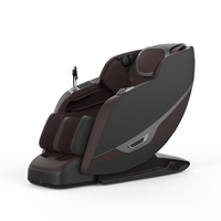 Fauteuil de massage électrique de luxe à rouleaux fixes, zéro gravité, chauffant, avec chargeur sans fil pour le bureau