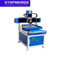 Máquina CNC de Control por Computadora 6060 600x600mm de Alta Precisión para Fabricación de Insignias Metálicas, Fresadora, Cortadora y Grabadora Automática