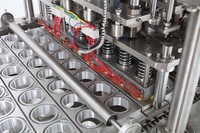 QGF-20 yaourt gelée jus lait thé mini tasses potable remplissant la machine de cachetage