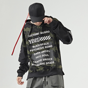Logotipo personalizado vendedor caliente hip hop calle desgaste primavera Sudadera con capucha - Product Image 4