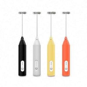 Wholesale 3rd Gear Milk Frother Rechargeable Milk Foam <b>Maker</b> Electric Milk Frother With Multiple Colors - Product Image 5