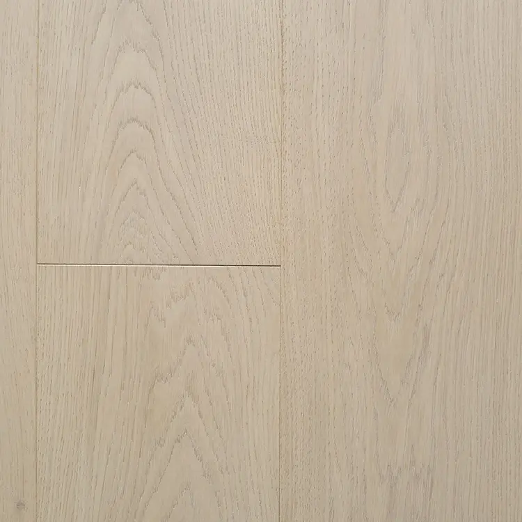 यूरोपीय ओक सफेद रंग और विस्तृत मुद्दा लकड़ी के फर्श की कीमतें इंजीनियर