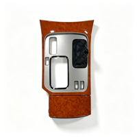 Panel Trim Tuas Persneling Konsol Tengah Otomatis dengan Shift Boot untuk Toyota Land Cruiser 100 LC100 FJ100 1998-2007 GEAR BOX