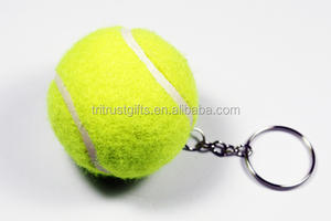 Offre Spéciale Mini balle de tennis porte-clés porte-clés jaune balle de tennis porte-clés - Product Image 2