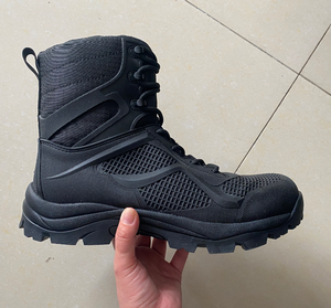 DF18 715 Classic Style High Quality Self-defence Non-slip High Ankle High Wear-resisting <b>Hiking</b> <b>Boots</b> - Product Image 1