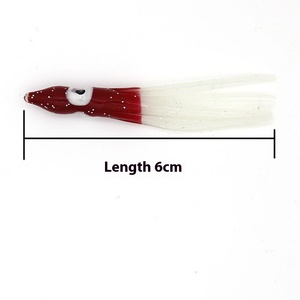 6 pezzi 6cm pieno luminoso polpo esca morbida con la luna calda mare <span class=keywords><strong>pesca</strong></span> esca <span class=keywords><strong>per</strong></span> pesce gatto Luya finta esca - Product Image 3