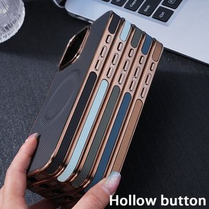 Copertura magnetica per telefono per <span class=keywords><strong>iPhone</strong></span> 16 15 14 13 12 <span class=keywords><strong>11</strong></span> Pro Max <span class=keywords><strong>Cover</strong></span> in <span class=keywords><strong>pelle</strong></span> custodia per telefono di lusso - Product Image 4