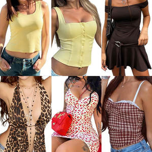 Ventes aléatoires mixtes de robes pour femmes, vêtements décontractés d'été, vêtements de marque originaux, stock Ropa De Mujer, vente en gros de vêtements pour femmes OEM - Product Image 2