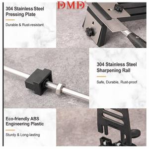 <span class=keywords><strong>Affilacoltelli</strong></span> ad Angolo Fisso DMD LX1598 in Metallo Acciaio Inossidabile, Pietra per Affilare <span class=keywords><strong>Professionale</strong></span> - Product Image 4
