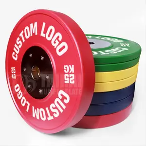 Hot Selling Premium Fashion Calibrated Barbell Wholesale Bumper Competition Weight Plates
