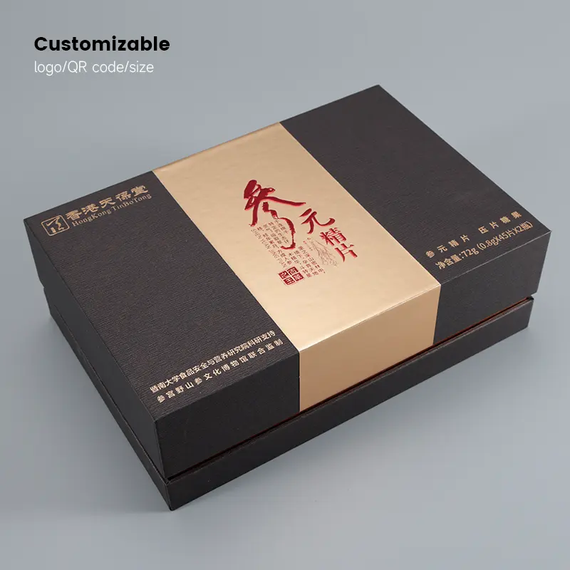 산업 도매 가격 종이 상자 포장 맞춤형 브랜드 다마스크 포장 상자