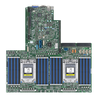Carte mère de serveur Ultra/WIO propriétaire MBD-H12DSU-iN avec double socket AMD SP3, prise en charge DDR4
