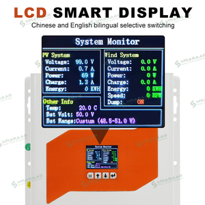 Controlador Solar Híbrido de 3KW 12V/24V/48V AUTO con Doble MPPT para Sistemas Solares de 1KW y Eólicos de 2KW, Controlador de 3 Voltajes con Interruptor Automático Dual - Product Image 2