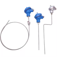 WRNK-131 à thermocouple blindé de type K, sonde de température flexible WZPK, thermomètre blindé à résistance platine Pt100