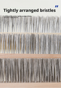 <span class=keywords><strong>Brosse</strong></span> <span class=keywords><strong>en</strong></span> fil d'acier inoxydable <span class=keywords><strong>pour</strong></span> l'élimination des algues, disponible <span class=keywords><strong>en</strong></span> tailles 20 cm, 30 cm, 50 cm, <span class=keywords><strong>pour</strong></span> le nettoyage des jardins, des patios et des terrasses - Product Image 6
