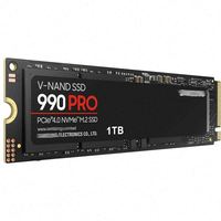SSD interne haute performance 990 PRO NVMe M.2 2280 1 To SATA avec boîtier en alliage d'aluminium, vitesse de lecture/écriture de 501 à 600 Mo/s pour serveur
