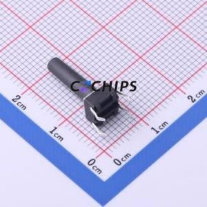 KH-6X6X16H-TJ Tactile Switch Through hole Component THT-4P,6x6mm Switch Single Pole Single Throw Round Button 2.6N Through Hole - Product Image 2