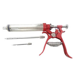 Ningbo Guangmu New Syringe Chuyên Nghiệp Tự Động BBQ Thịt Marinade Injector Gun Kit Với Trường Hợp - Product Image 4