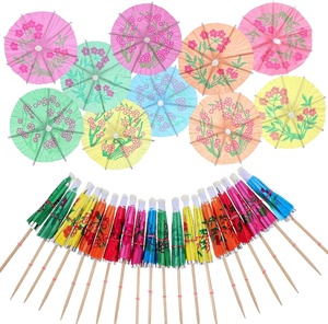 Decorazioni <span class=keywords><strong>per</strong></span> Cupcake <span class=keywords><strong>di</strong></span> <span class=keywords><strong>Compleanno</strong></span> a Tema Foresta, Ombrellini <span class=keywords><strong>per</strong></span> Dolci e Dessert - Product Image 3