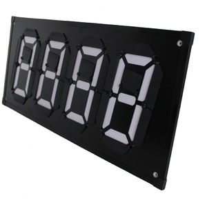 High Quality Outdoor Waterproof 7 Segment <b>Magnetic</b> Gas Price Sign Ultra Thin Oil Price Display Digits Flip Board - Product Image 1