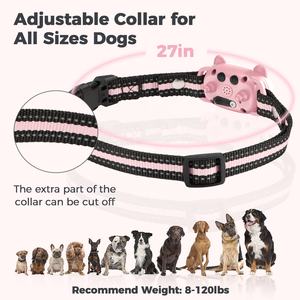 Großhandel New Recharge able <span class=keywords><strong>Dog</strong></span> Bark Abschreckung gerät No <span class=keywords><strong>Shock</strong></span> Bark Control <span class=keywords><strong>Collar</strong></span> Wasserdicht für mehrere Hunde - Product Image 3