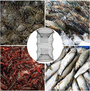 Crawfish bẫy <span class=keywords><strong>Net</strong></span>, xách tay ráp đánh cá bẫy <span class=keywords><strong>Net</strong></span> cho bắt cua, tôm, tôm càng, cá. - Product Image 6