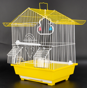 Toptan Metal Kuş Kafesi Tel Katlanır Evcil Hayvan Kuş Kafesi Küçük Kuş Kafesi Muhabbet Kuşu Kafesi Asılı - Product Image 2