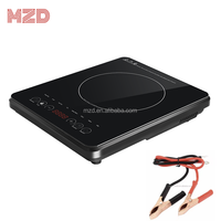 Cuisinière à induction solaire DC 24V-48V MZD 2025 avec commande tactile, cuisinière à induction solaire avec 2 types de prises à Dubaï