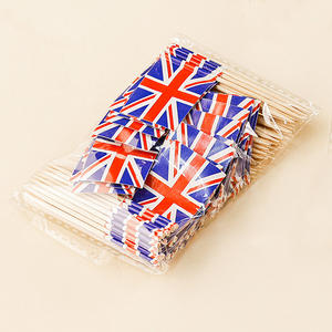 Флажки-шпажки для еды на Рождество: для бургеров, сэндвичей, фруктов, тортов, коктейлей, декор для вечеринок - Product Image 6