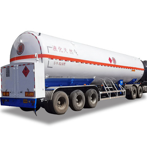 Semi-remorque citerne GNL d'occasion à 3 essieux, 52,6 m³, cryogénique, pour gaz naturel liquéfié - Product Image 2
