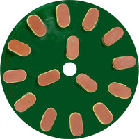 Meule de disque de résine d'outils abrasifs de diamant pour des dalles de granit dans la machine à polir en pierre