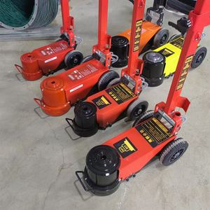 Toptan 50 ton krom kaplama pnömatik katlanır hidrolik krikolar endüstriyel çelik ekipman kamyon tamir atölyeleri için - Product Image 5